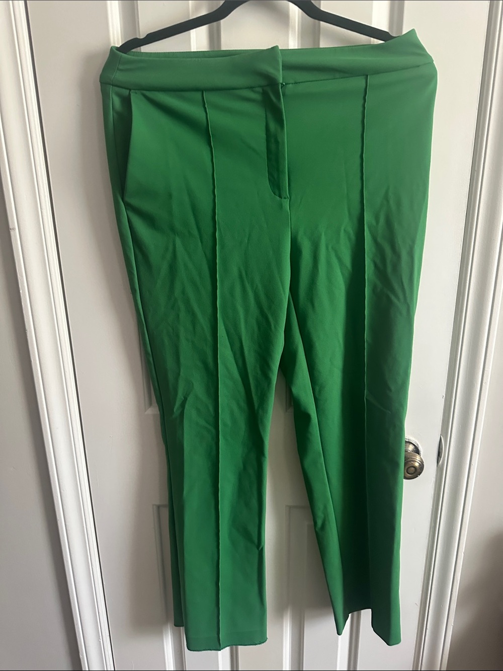 Rachel Zoe Emerald Green Ponte Straight Trousers